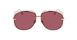 LUNETTES DE SOLEIL femme DIORSTELLAIRE6 doré - Vue de face