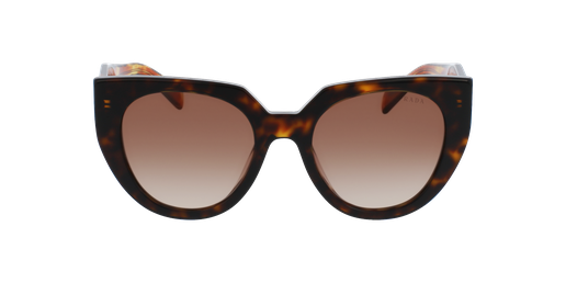 LUNETTES DE SOLEIL femme 0PR 14WS écailleVue de face