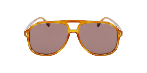 LUNETTES DE SOLEIL homme GG1042S écaille Vue de face