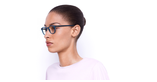 LUNETTES DE VUE BLUE BLOCK 1 MIXTE bleu - vue de 3/4