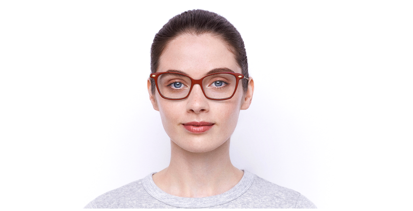 LUNETTES DE VUE femme MAGIC PALOMA rouge - Vue de face