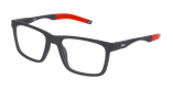 Lunettes de vue enfant MAGIC 190 gris/rouge - Vue de face