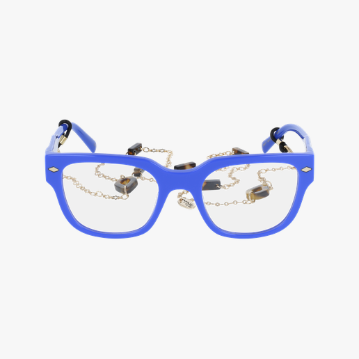 LUNETTES DE VUE femme AUDACIEUSE bleu Vue de face