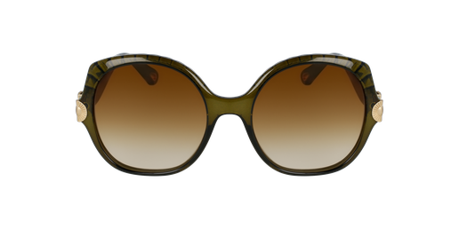 LUNETTES DE SOLEIL femme CE749S vert/marron Vue de face