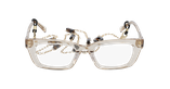 Lunettes de vue femme CARACTÈRES CRÉATIVE marron - Vue de face