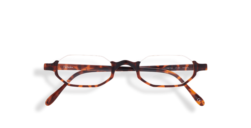 LUNETTES DE VUE FORTY COFFRET 02 vert - Vue de face