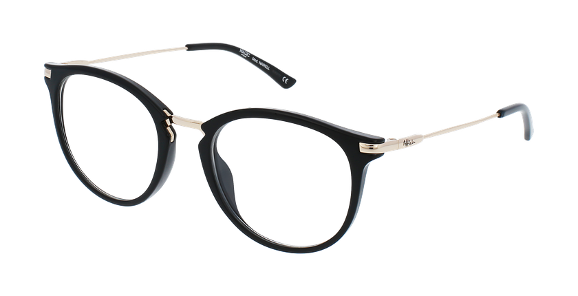 LUNETTES DE VUE femme MAGIC NAWELL noir/doré - Vue de face