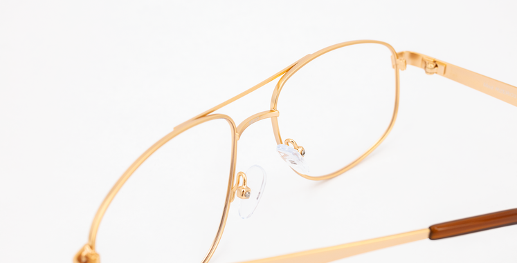 LUNETTES DE VUE homme RZERO 31 doré