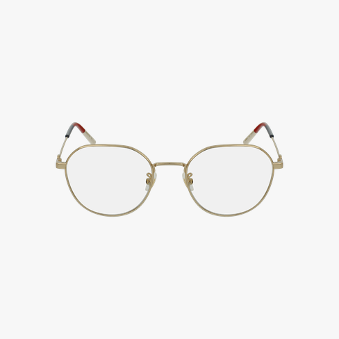 Lunettes de vue femme GG0684O dorée/dorée Vue de face