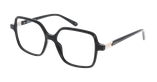 Lunettes de vue femme JOHANA noir - Vue de face
