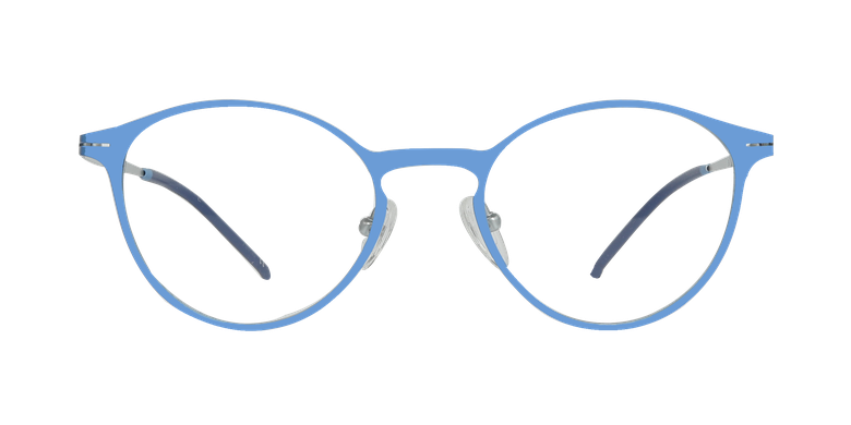 Lunettes de vue femme OXYGEN bleu/argenté