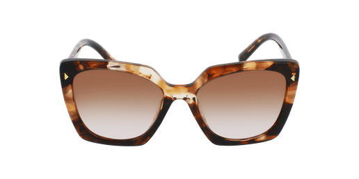 LUNETTES DE SOLEIL femme PR 23ZS écaille Vue de face