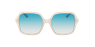 Lunettes de soleil femme GU7845 beige/bleu cristal