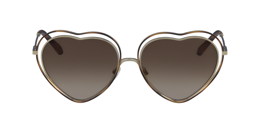 LUNETTES DE SOLEIL femme CE131S écaille/marron - Vue de face