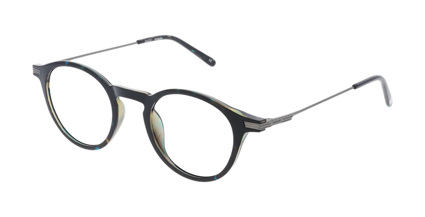 Lunettes de vue homme MAGIC264 écaille/vert - Vue de face