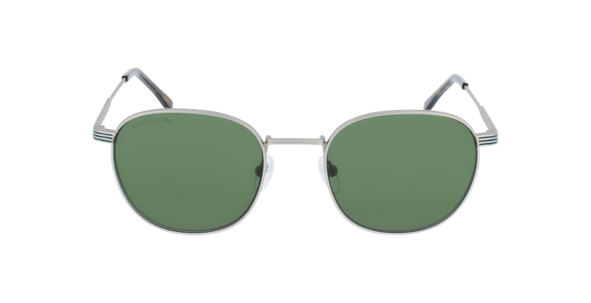 LUNETTES DE SOLEIL L251S argenté/vert - Vue de face