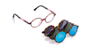 LUNETTES DE VUE enfant MAGIC 13 écaille/rose - Vue de face