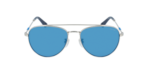 LUNETTES DE SOLEIL homme SPL995 argenté Vue de face
