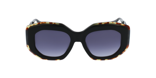 LUNETTES DE SOLEIL femme GABRIELLA 6738 noir/écailleVue de face