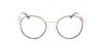 Lunettes de vue femme MAGIC253 écaille/dorée