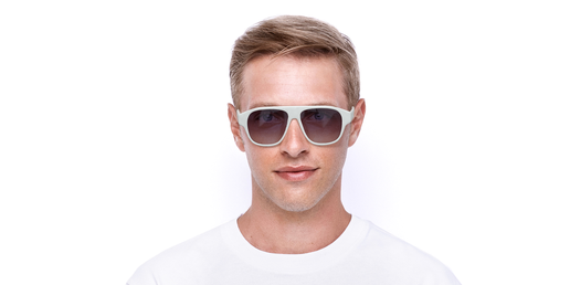 LUNETTES DE SOLEIL homme CASINO ICE blanc