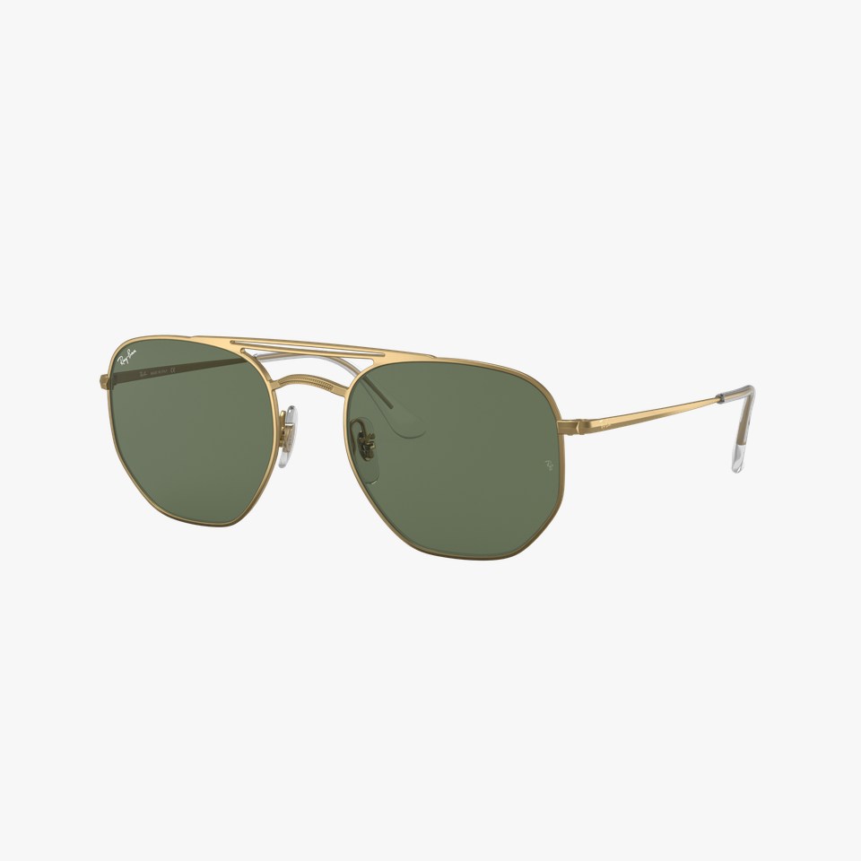 Lunettes de soleil 0RB3609 dorée - Vue de face