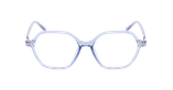 Lunettes de vue femme MAIWEN bleu - Vue de face