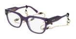 Lunettes de vue femme CARACTÈRES AUDACIEUSE violet - Vue de face
