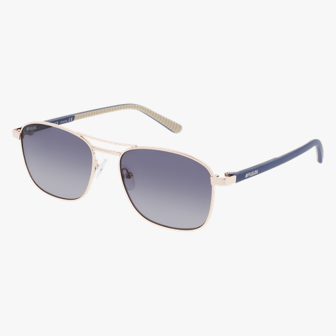 Lunettes de soleil homme LANDON POLARIZED bleu