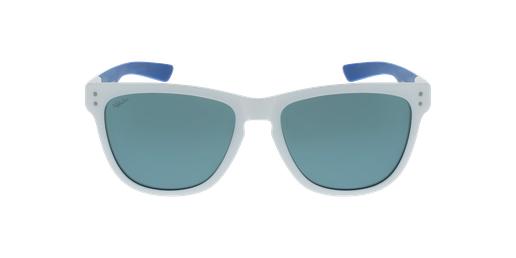 LUNETTES DE SOLEIL femme WILD POLARIZED blanc/bleu Vue de face