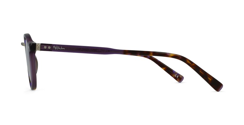 LUNETTES DE VUE BRAHMS écaille/violet - Vue de côté