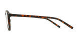 Lunettes de vue enfant RZERO26 écaille foncé/écaille rose - Vue de face