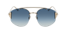Lunettes de soleil femme DIORSTRONGER dorée