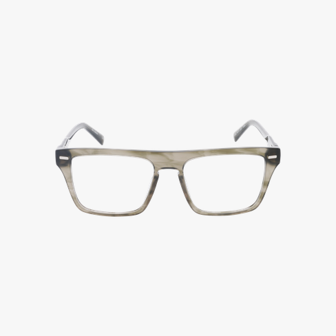 Lunettes de vue homme CARACTÈRES CURIEUX gris/vert