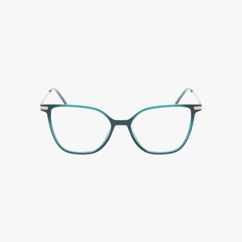 Lunettes de vue femme MAGIC250 vert Vue de face