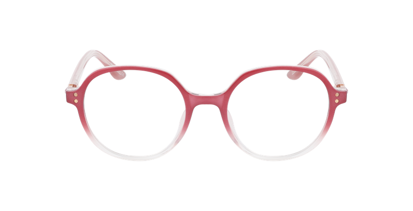 Lunettes de vue femme MAGIC 322 rouge/rouge dégradé - Vue de face