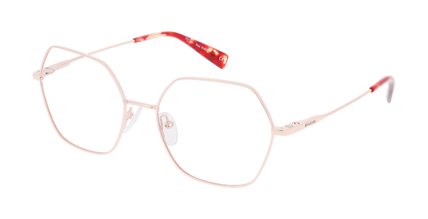 Lunettes de vue femme KIARA dorée - Vue de face