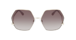 LUNETTES DE SOLEIL femme GU7815 32G doré - Vue de face