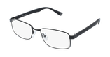 Lunettes de vue homme RZERO18 noir - Vue de 3/4