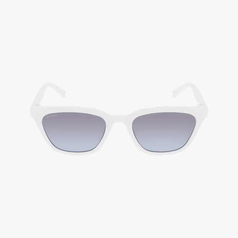 Lunettes de soleil femme MONICA blanc Vue de face