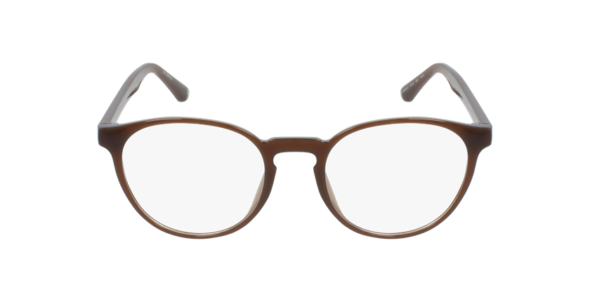 LUNETTES DE VUE homme RZERO12 marron - Vue de face