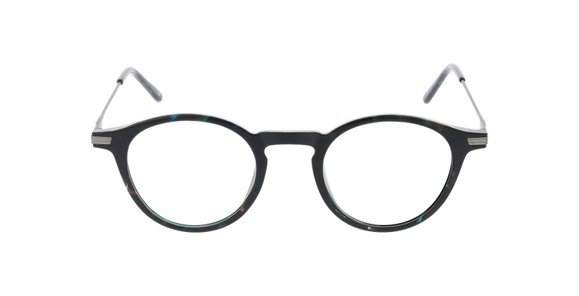 Lunettes de vue homme MAGIC264 écaille/vert - Vue de face