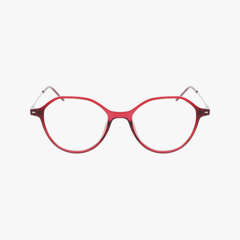 Lunettes de vue femme MAGIC 349 rouge Vue de face
