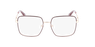 Lunettes de vue femme GU2953 rose/dorée