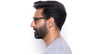 LUNETTES DE VUE homme RZERO 29 bleu - Vue de face