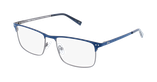 Lunettes de vue homme MAGIC LEON bleu/gris - Vue de face