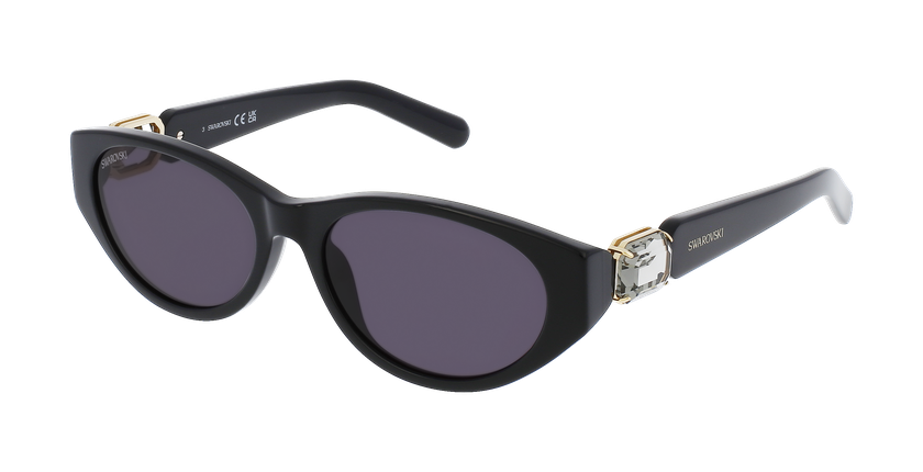 LUNETTES DE SOLEIL femme SK0350 noir - Vue de face