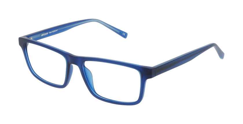Lunettes de vue homme RZERO47 bleu - Vue de face