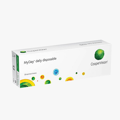 Lentilles de contact MyDay 30L - Vue de face
