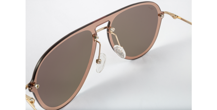 LUNETTES DE SOLEIL WAIMEA doré/rose